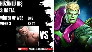 MCOC - HÜZÜNLÜ KIŞ 3. BÖLÜM HULKLING- #paralıasker - Winter of Woe week 3 - #mercenary