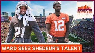 Denzel Ward says Shedeur Sanders "IS DIFFERENT" & wants to see the rookie get more reps | Browns