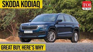 Skoda Kodiaq Review: Best SUV in segment in India? | TOI Auto