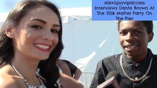 Lethal Weapon's Dante Brown Interview - Alexisjoyvipaccess -  Mattel Party On The Pier