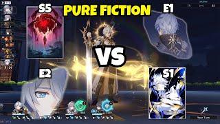 Phainon PF Comparison: S0, S1, E1 & E2 (V5) | Honkai: Star Rail 3.4 Beta