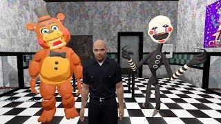 АНИМАТРОНИКИ ПУГАЮТ ОХРАННИКА FNAF 2 ► Garry's Mod