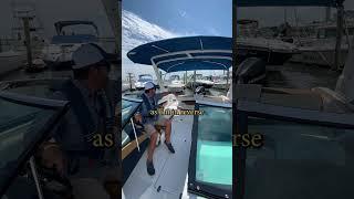 Bridge Marina Boat Docking Demonstration: Backing Out of the Slip