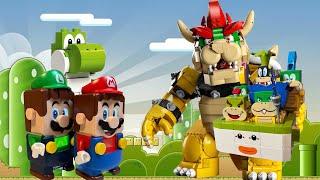 Bowser's Koopalings fight back - Lego vs game