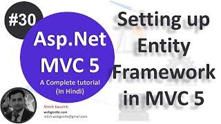 (#30) Entityframework in mvc | mvc tutorial for beginners in .net c#