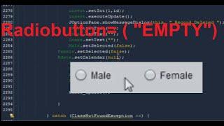 How to clear Radiobutton Java ?