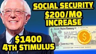  13th December 4th Stimulus Check Update News$1400 Social Security, SSDI, SSI 2024 More Money News