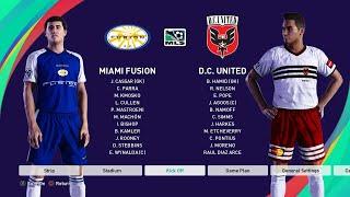 PES 2021 Classic MLS Miami Fusion vs DC United Highlights Option File