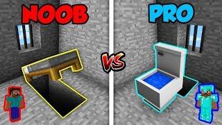 Minecraft NOOB vs. PRO: PRISON SECRET ESCAPE in Minecraft!