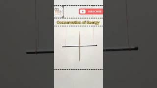 Potential Energy to Kinetic Energy Experiment  | Conservation of Energy| #shorts #phonk