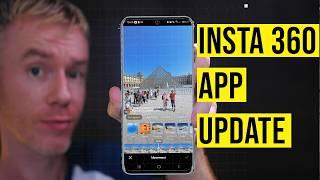 Insta360 App NEW UPDATE: New AI & Easier Editing