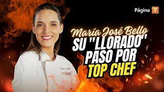 María José Bello y la faceta que "no le gustó" mostrar en Top Chef VIP: "Se me fue en collera"