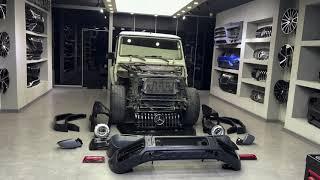 MERCEDES G CLASS 2013 - 2021 DÖNÜŞÜM / W463 - W464 FACELİFT G63 AMG BODY KİT CONVERSİON