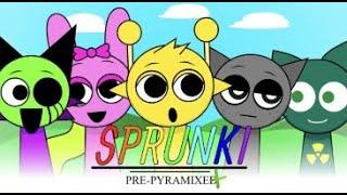Sprunki Pre Pyramixed Plus Mix [Gift For baggerhead] #sprunkimix #songs