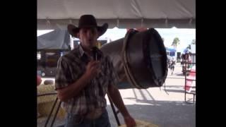 Bull Rider Coach at the PBR Finals fan zone