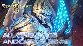 Starcraft II: Legacy of the Void - Glacius - All Cinematics and Dialogues Part 2 (Easter Eggs)