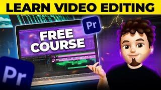 Premiere Pro Video Editing FREE COURSE in Hindi  Basic to Advance Complete Tutorial