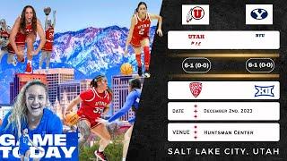 No. 12 Utah vs BYU | NCAA Women's Basketball | 12.2.23