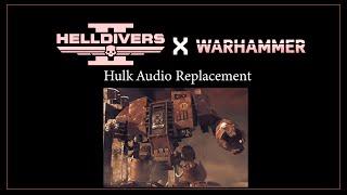 Helldivers 2: Dawn of war II Dreadnought mod (test)