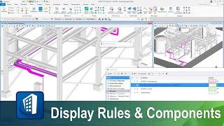 Using Display Rules for OpenPlant References in OpenBuildings Designer