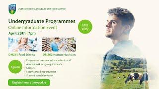 Food Science and Human Nutrition - Undergraduate Information Event