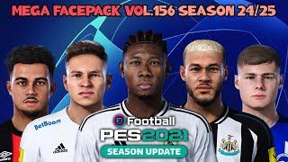 MEGA FACEPACK VOL.156 SEASON 24/25 - PES 2021 SMOKEPATCH & INFERNO PATCH