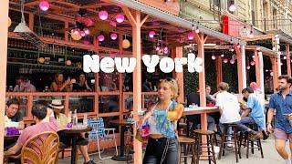 [4K]NYC WalkHappy Friday in Upper West Side via Amsterdam AveFun Dining Spots | May 2022