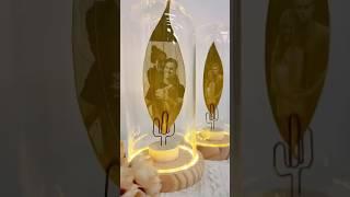 Laser-engraved leaves with Omni 1– a special way to keep memories.