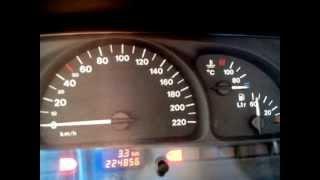 Opel Vectra 1,8 16V X18XE Cold Start Summer