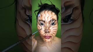 Mimles face illusion makeup,#mimichoi #shorts