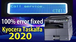 Error C7990 "machine failure call service" Kyocera Taskalfa 2020/1800