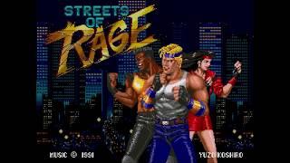 Streets of Rage - All Bosses (Blaze)