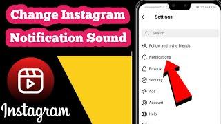 How To Change Instagram Notification Sound (2022)