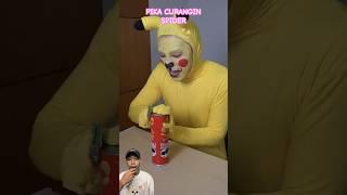 PIKA MAIN CURANGIN SPIDER!!? #funny #dubbing #comedy #reaction #cosplay #feedshorts