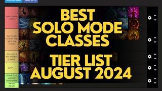 LOST ARK SOLO MODE CLASS TIER LIST | AUGUST 2024 로스트아크 티어리스트