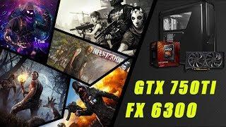 Fx 6300 + GTX 750ti (Pubg, Fortnite, NewZ, H1z1, APB & CS)