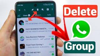 How to Delete Whatsapp Group