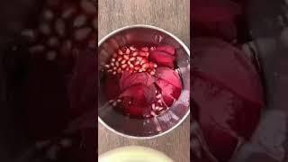beetroot and pomegranate juice
