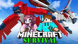 MAKHLUK PENGUASA LANGIT BERSAYAP SANGAT INDAH !! Minecraft Survival Bucin [#11]