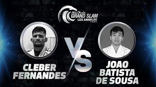 CLEBER FERNANDES VS JOAO BATISTA DE SOUSA