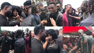 Asamoah Gyan,Sulley Muntari,Stephen Appiah,Sammy Kuffour all in tears at Atsu’s 1 week Celebration