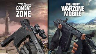 Combat Master: Combat Zone vs Warzone Mobile | Battle Royale Comparison