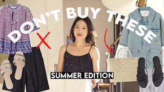 CLOTHING I ALWAYS REGRET PURCHASING (For Summer)
