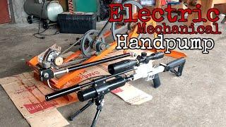 electrical mechanical hand pump for pcp airguns from washing machine Part 2