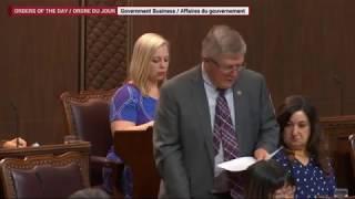 Senator Don Plett - Bill C71 tragically fails - Third Reading Speech