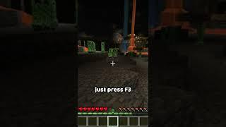 Secret Minecraft pause menu ⏸️ #shorts