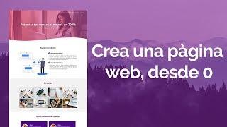  COMO crear una PAGINA WEB en HTML y CSS [PASO A PASO]  | Adaptable a DISPOSITIVOS MÓVILES