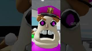 Roblox - POLICE GIRL PRISON RUN! NEW UPDATE ALL JUMPSCARE