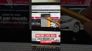 The $19 a Month Nissan Leaf! (Part 2)