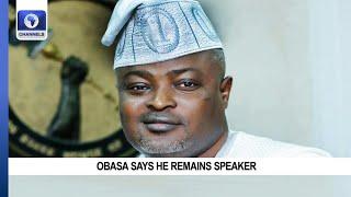 LSHA Leadership Crisis: Obasa Appears At Assembly, Insists He Remains Speaker +More | News Round